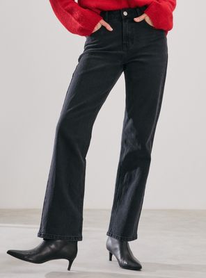 Jeans Straight Full Lavado