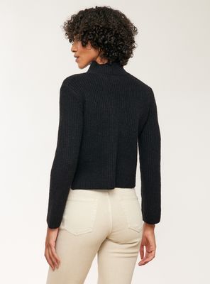 Imagen 2 del producto Sweater Cuello Mock Acanalado