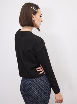 Imagen 2 del producto Sweater Cuello V Melange