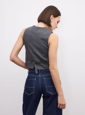 Imagen 2 del producto Blusa Tipo Vest Sastrero