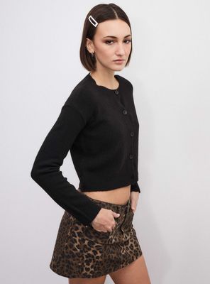 Chaleco Crop Botones