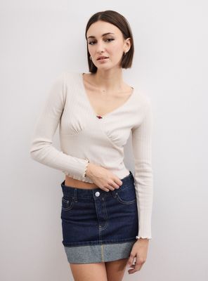 Polera Rib Look Lana