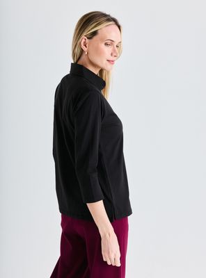 Imagen 2 del producto Polera Cuello Polo con Tapeta de Botones