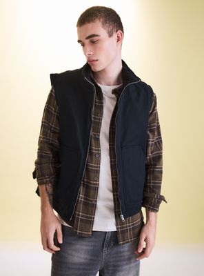 Parka Vest con Chiporro