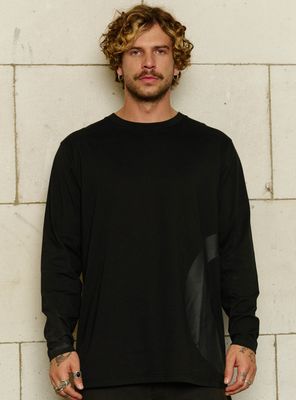 Polera Manga Larga Print Alien Costado