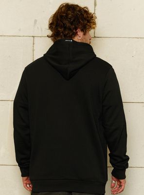 Imagen 2 del producto Polerón Hoodie Cuello Abotonado