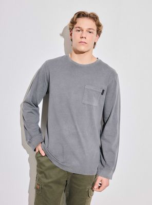 Polera Manga Larga con Lavado