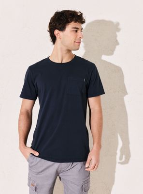 Polera con Bolsillo y Lavado