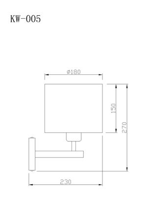 Imagen 2 del producto Apliqué Cilindro Negro