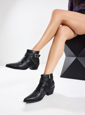 Botín Western Tachas Mujer