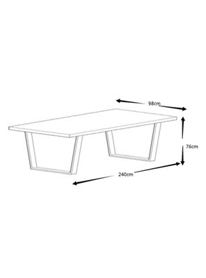 Imagen 2 del producto Juego de Comedor Meraki 8 Sillas