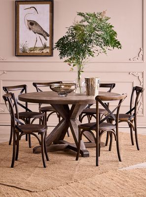 Juego de Comedor Walnut 6 Sillas