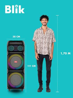 Imagen 2 del producto Parlante Bluetooth Karaoke Lightup 700