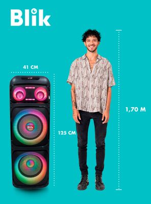 Imagen 2 del producto Parlante Bluetooth Karaoke Lightup 900