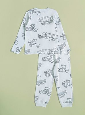 Imagen 2 del producto Pijama Largo Full Estampado de Camión