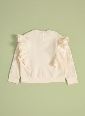 Imagen 2 del producto Polerón Bordado Mangas y Vuelos Broderie