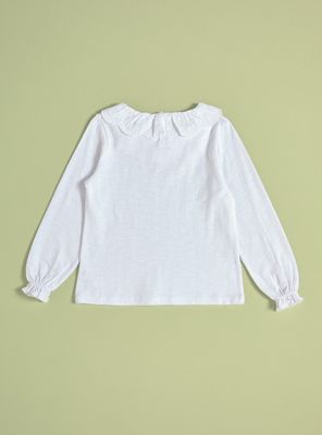 Imagen 2 del producto Polera Manga Larga Cuello Broderie