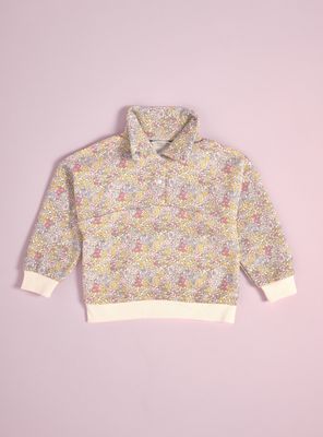 Polerón Estampado con Cuello