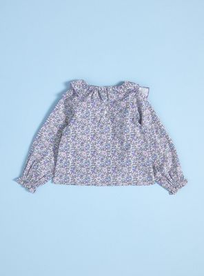Imagen 2 del producto Blusa con Vuelos Estampado