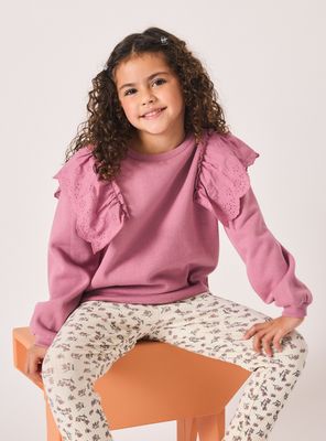 Polerón Vuelos Broderie