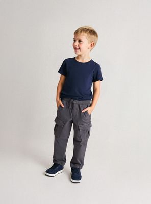 Pantalón Twill Color Cargo