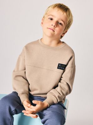 Polerón Crew Estampado Espalda