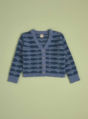 Chaleco Chenille Opaco Diseño Ondas Full Color