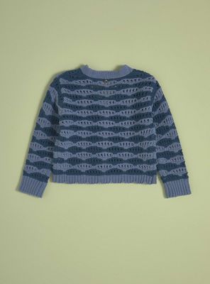 Imagen 2 del producto Chaleco Chenille Opaco Diseño Ondas Full Color