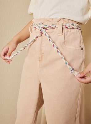 Imagen 2 del producto Pantalón Teñido Fit Mom con Cinturón