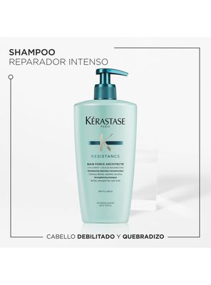 Imagen 2 del producto Shampoo XL Fortalecedor Cabello Frágil Y Debilitado Bain Force Architecte Resistance 500ml