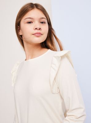 Imagen 2 del producto Polera con Mini Vuelos en Manga