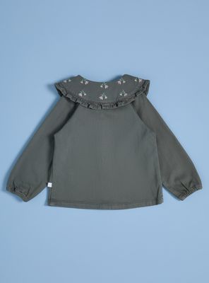 Imagen 2 del producto Blusa con Cuello Bobo con Bordados