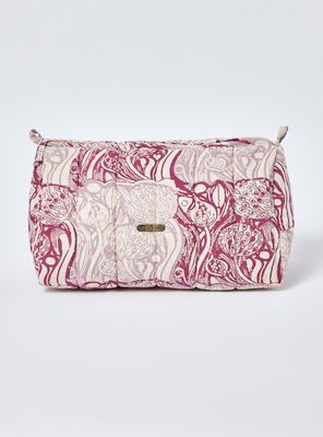 Cosmetiquero Quilt Estampado India