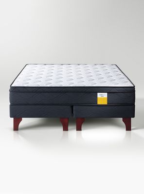 Imagen 2 del producto Cama Europea Eurotop 2 Plazas 150x190 cm Drikimp Base Dividida