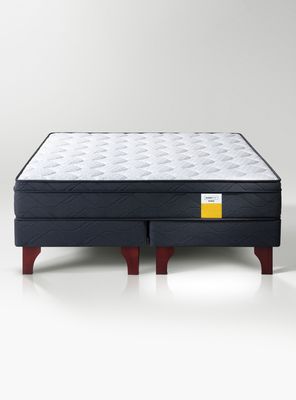 Imagen 2 del producto Cama Europea Eurotop Súper King 200x200 cm Drikimp Base Dividida