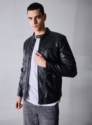 Chaqueta Cuero Sintético
