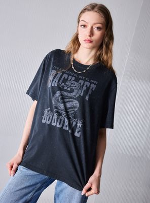 Polera Estampado Frontal Just