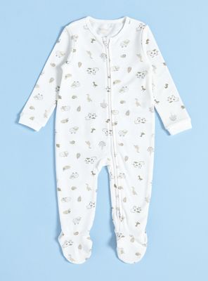 Osito con Cierre Estampado Niño