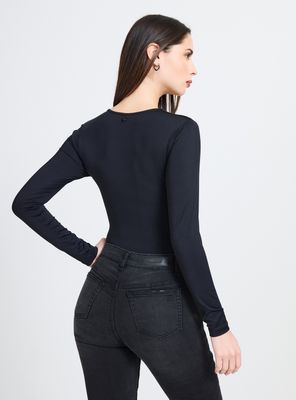 Imagen 2 del producto Body Escote V Cruzado con Strass