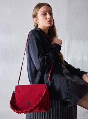 Cartera Bandolera Asa Trenzada