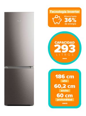 Imagen 2 del producto Refrigerador Bottom Freezer No Frost 293 Litros MI60S