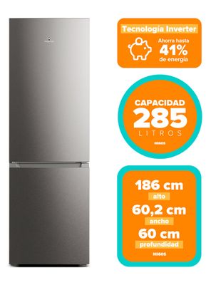 Imagen 2 del producto Refrigerador Bottom Freezer No Frost 285 Litros MI60S