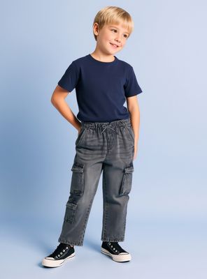 Imagen 1 del producto Jeans Denim Cargo Algodón