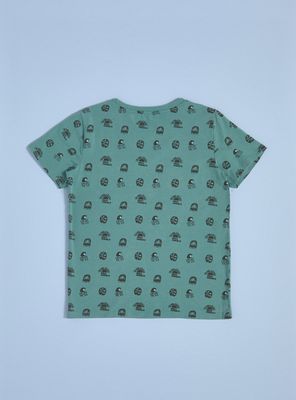 Imagen 2 del producto Polera Estampado Playero con Bolsillo