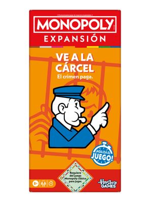 Juego de Mesa Monopoly Expansión Ve a la Cárcel