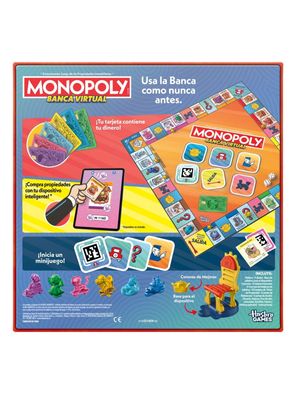 Imagen 2 del producto Juego de Mesa Monopoly Banco Virtual