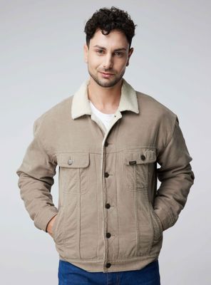 Chaqueta Leesherpa Aviador Bicolor