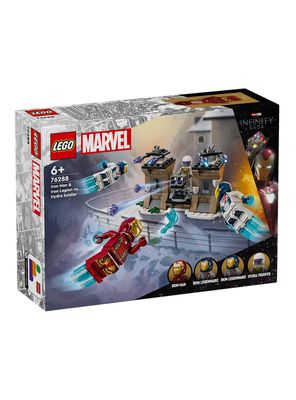 Lego Iron Man y Legión de Hierro vs Soldado de Hydra