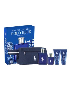 Imagen 2 del producto Set Perfume Polo Blue EDT Hombre 125 ml + 40 ml + After Shavel 50 ml + Shower Gel 50 ml + Neceser Ralph Lauren