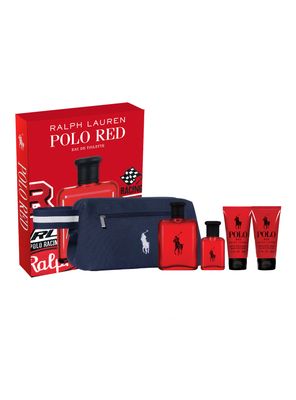 Imagen 2 del producto Set Perfume Polo Red EDT Hombre 125 ml + 40 ml + After Shave 50 ml + Shower Gel 50 ml + Neceser Ralph Lauren